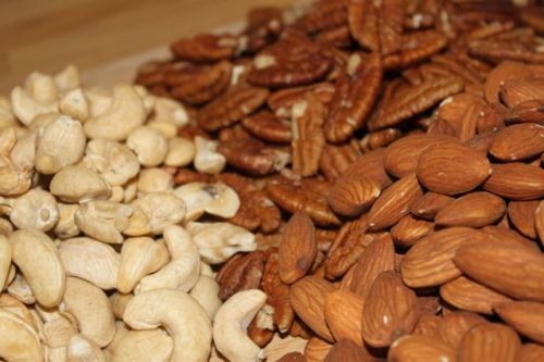 Almonds, Cashews, Pecans
